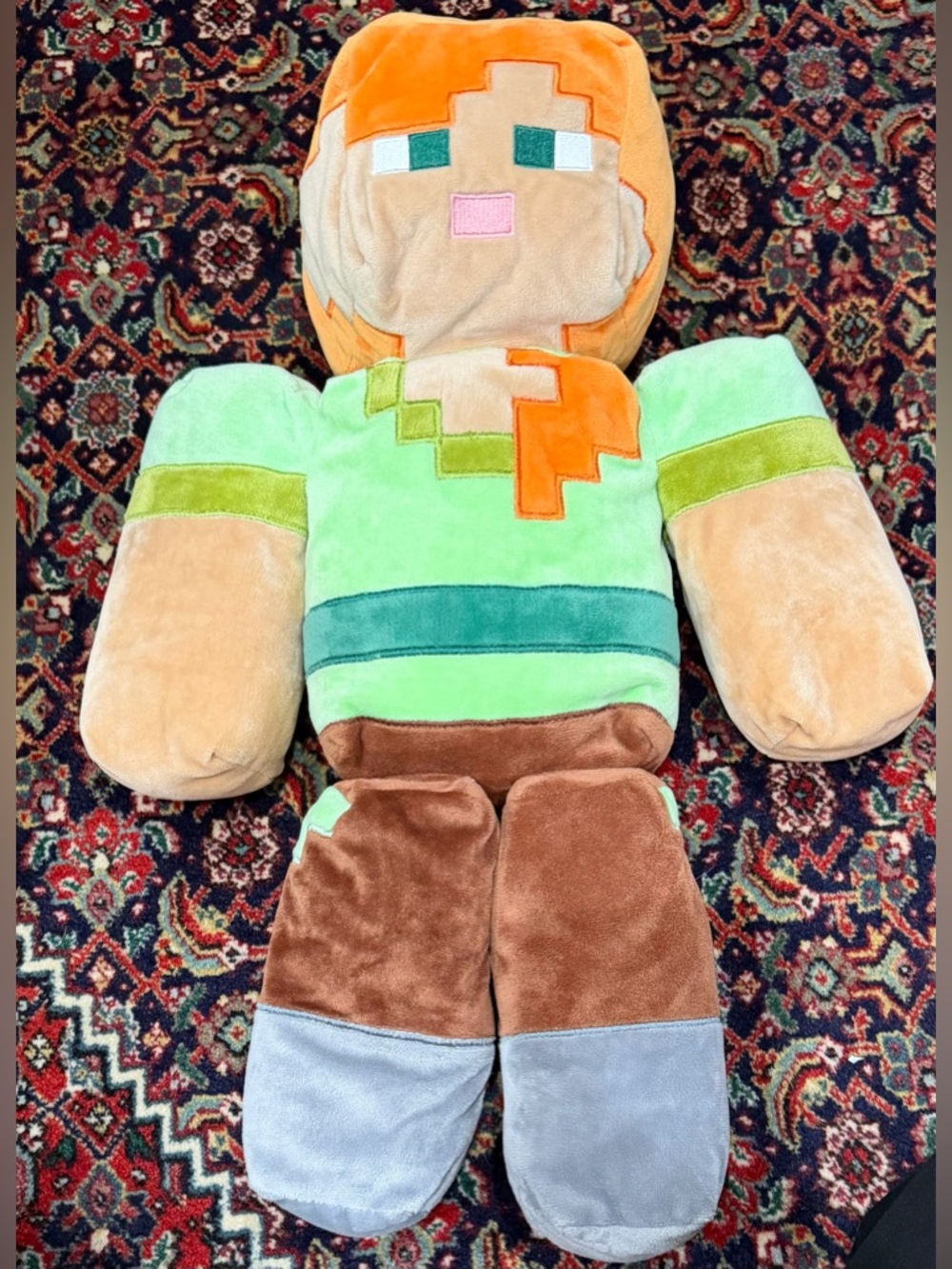 MINECRAFT ALEX PLUSH PILLOW BUDDY MOJANG 20”